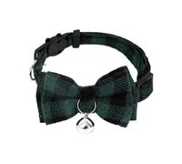 Giwnhvx D-Cute Cat Collar Small Puppy Cat Dog Collars Bow Kitten Collar Bowknot Necklace with Bell for Dog Cat