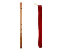Giwnhvx D Key Meibet Mini Piccolo Velvet Bag Tune Bamboo Flute National Musical Instrument Flute