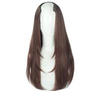 Giwnhvx Dark Brown Synthetic Women'S Styling Long Hair Extra Long Hair Synthetic Wigs Layered Extensions Head Increase Hair Easy to Use