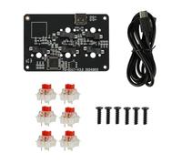 Giwnhvx DIY 3D Printing Mini Keyboard Kit DIY RGB Mechanical Keyboard Button Customization for Win/MacOs DIY Gift