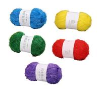 Giwnhvx DIY Handcrafted Doll with Glass Fiber Yarn and Polyester Dishcloth - Sparkling Crafting Material