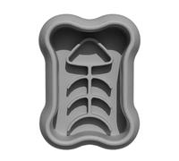 Giwnhvx Dog Bowl, Fun Food Bowl,Dog Pet Bowl,Dog Food Bowl,Rice Bowl,Dog Slow Food Bowl,Anti-Choking and Anti-Vomiting Gray