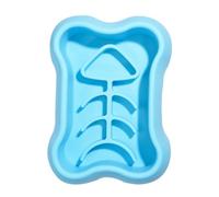 Giwnhvx Dog Bowl, Fun Food Bowl,Dog Pet Bowl,Dog Food Bowl,Rice Bowl,Dog Slow Food Bowl,Anti-Choking and Anti-Vomiting Blue