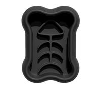 Giwnhvx Dog Bowl, Fun Food Bowl,Dog Pet Bowl,Dog Food Bowl,Rice Bowl,Dog Slow Food Bowl,Anti-Choking and Anti-Vomiting Black