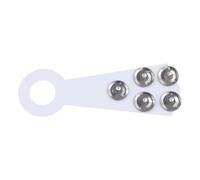 Giwnhvx Drum Cymbal Bells Rings Cymbal Bells Accessories Drum Set Cymbal Bells for Drum Cymbal Percussion Instrument A