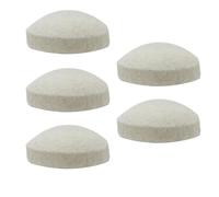 Giwnhvx Drum Hammer Pad White Felt Semi-Circular Hammer Pad Drum Accessories