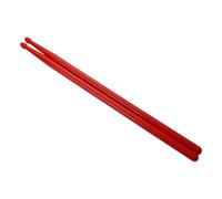 Giwnhvx Drums and Sticks, Nylon Luminous Beginner Drums, Drumstick Drum Stick Nylon [Red]