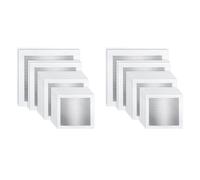 Giwnhvx Drywall Repair Kit 32 Piece Drywall Patches Aluminum Drywall Patch Repair Kit Mesh Drywall Patch Kit (2/4/6/8 Inch)