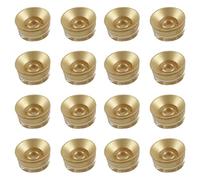Giwnhvx Electric Guitar Control Speed Knobs for LP Knob Parts Replacement Gold 16 Pcs
