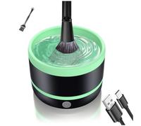 Giwnhvx Electric Makeup Brush Cleaner Machine Automatic Cosmetic Brushes Cleanser Tool for All Size Beauty Makeup Brush Set-C Easy Install Easy to Use
