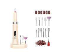 Giwnhvx Electric Nail Polisher Drill Bits Professional Nails Grinding Polishing Removal Art Sanding File Pen Manicure Machine,C