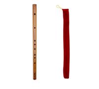 Giwnhvx F Key Meibet Mini Piccolo Velvet Bag Tune Bamboo Flute National Musical Instrument Flute