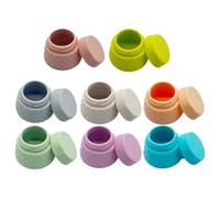 Giwnhvx Face Cream Refill Bottle Silicone Travel Refill Bottle Cosmetic Lotion Cream Bottle Cream Box,Silicone Bottle,8Pcs
