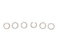 Giwnhvx Fashion Ring 6Pc/Set Charm Midi Finger Ring Set For Women Vintage Knuckle Party Rings Punk Jewelry Gold