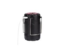 Giwnhvx Foldable Camping Light Black Camping Light Rechargeable and Battery Operated 2-In-1 Emergency Light with Flashlight and Magnetic Base