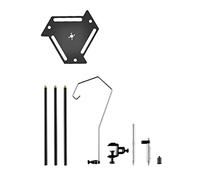 Giwnhvx Foldable Hanging Lamp Rack Camping Hanging Lamp Rack Portable Hanging Lamp Rack for Fishing Picnic