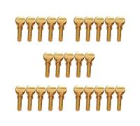Giwnhvx Gold Copper Clarinet Saxophone Sax Neck Tightening Screws Soprano Alto Tenor Woodwind Instrument Parts Pack of 25