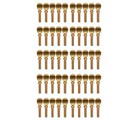 Giwnhvx Gold Copper Clarinet Saxophone Sax Neck Tightening Screws Soprano Alto Tenor Woodwind Instrument Parts Pack of 50