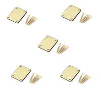 Giwnhvx Gold Electric Guitar Reinforcement Plate Electric Guitar Reinforcement Plate Connection Plate