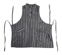 Giwnhvx Gray Hairdressing Collar Apron High-Grade Hair Cutting Bib Barber Styling Salon Hairdresser Waist Cloth