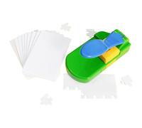 Giwnhvx Green- Jigsaw Puzzle Maker Machine Kit Embossing Flower Punch Children'S Educational Toys Set Kit DIY Handmade Materials