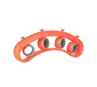 Giwnhvx Guitar Finger Expansion Finger Force Span Practing Trainer Tool,Bass Piano Finger Speed System Replacement Parts Accessories Orange