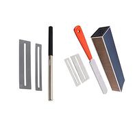 Giwnhvx Guitar Fret Tools Crowning File Fret Dressing File + Fretboard Guard Protector & Guitar Fingerboard Luthier Tool