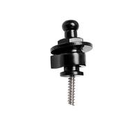 Giwnhvx Guitar Strap Lock Metal Bass Studs Anti-OffGuitar Locks Easy to Use Black