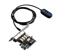 Giwnhvx Hard Disk Isolation Card Switch Adapter Converter Hard Disk Power Network Security Separated Card