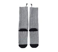 Giwnhvx Heateds for Men and Women, Long-Lasting Heated Thermal Socks for Camping, Hikings, Fishing, Skiing and Huntings Grey