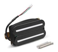 Giwnhvx High Output Neck Pickup Dual Hot Rail Humbucker Pickups Easy Install Easy to Use Black