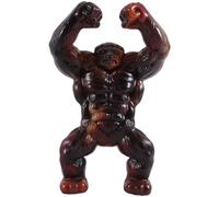 Giwnhvx Indestructible Dog Toys for Aggressive Chewers, Beef Flavor, Nylon Teething Chew Toys, Red Easy to Use