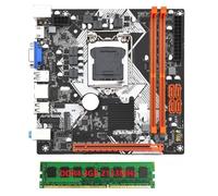 Giwnhvx ITX H110 Computer Motherboard with 4G 2133Mhz DDR4 RAM LGA1151 DDR4 PCB M.2 Nvme PCI-E 16X