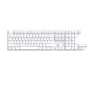 Giwnhvx Jelly Pudding Soft Silicone Keycap Set ABS 113 Keys Matte Transparent Girl Simple for 60/84/98/108 Mechanical Keyboards