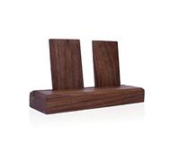 Giwnhvx Jewelry Display Rack Stand Holder Earrings Hanging Organizer Showcase Walnut