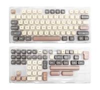 Giwnhvx Keycaps PBT Key Cap Fit Laptop PC Game Office Thermally Sublimated Keycaps A