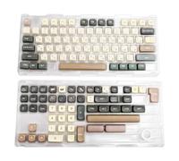 Giwnhvx Keycaps PBT Key Cap Fit Laptop PC Game Office Thermally Sublimated Keycaps B