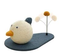 Giwnhvx Kitten Scratching Pad Sisal Small Cat Scratching Mat Pet Interactive Training Scratching Toy Duck-Shaped Design Exercise