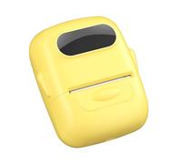 Giwnhvx Label Maker Machine with Tape P50 Portable Label Printer Bluetooth Label Maker Machine Label Printer for Clothes Home D