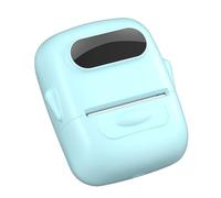 Giwnhvx Label Maker Machine with Tape P50 Portable Label Printer Bluetooth Label Maker Machine Label Printer for Clothes Home B