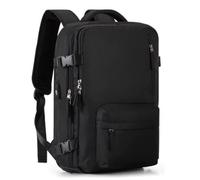 Giwnhvx Large Capacity Travel Bag, Toiletry Bag, Portable Storage Bag, Backpack Black