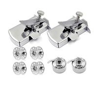 Giwnhvx Magnetic Seam Guide, 2 Pieces Magnetic Seam Guide for Sewing Machine + 2 Pieces Bobbins + 4 Pieces Bobbin Case Easy to Use