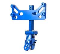 Giwnhvx Metal Adjustable Trailer Hitch Bracket Model Car Accessories Compatible for 1/6 Scx6 Rc Trx6,Blue