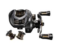Giwnhvx Metal Double Line Cup Lure Fishing Reel Ultra Light Drag Sound Double Line Cup Fishing Reel Casting A