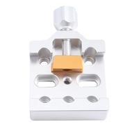 Giwnhvx Middle Size Dovetail Saddle Mount Platform Clamp with A Brass Screws for Astronomy Telescopes Guidescope Install Easy to Use