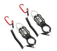 Giwnhvx Mini Fish Controller Stainless Steel Lure Hook Remover Fish Clamp Portable Lure Fish Control Fishing Tool Black