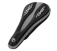Giwnhvx Mountain Bike Cycling Comfortable Breathable Soft Pad Anti-Slip Cushion Cover Bicycle Saddle Seat