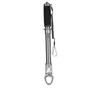 Giwnhvx Multifunctional Aluminum Alloy Lengthened Fish Control Device Lure Pliers Fish Clamp Fishing Gear-Gray & Black