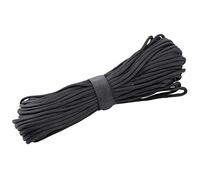 Giwnhvx Multifunctional Outdoor Paracord Umbrella Rope Reflective Survival Rescue Umbrella Rope Camping Cord Black