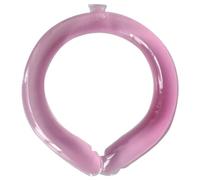 Giwnhvx Neck Cooling Tube, Wearable Cooling Neck Wrap for Summer Heat I Hands Free Cold Pack Ice Cooling Neck Collar,Pink